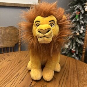 Build-a-Bear Disney The‎ Lion King Mufasa Plush Stuffed Animal Toy Simba's Dad